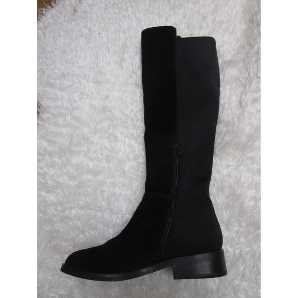 NIB Womens Lord and Taylor Harlyn boot black Fabric/Suede Comb size 5 - Picture 7 of 16